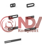 Плоский упор с пазом и отверстиями NDV D16