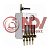 Точка подключения газа NDV GAS POINT 190862 с 4 расходомерами Точка подключения газа NDV GAS POINT 190862 с 4 расходомерами