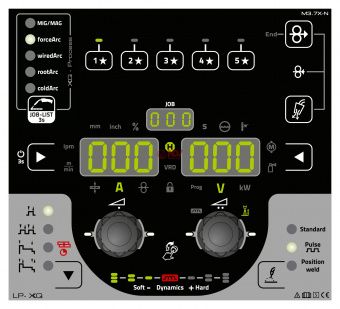 EWM Titan XQ 400 puls CW LP (панель управления LP-XQ) инверторный сварочный аппарат дешево
